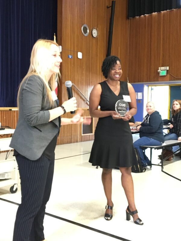 CUE Names LPS' Sophia Thomas BOLD Educator of the Year